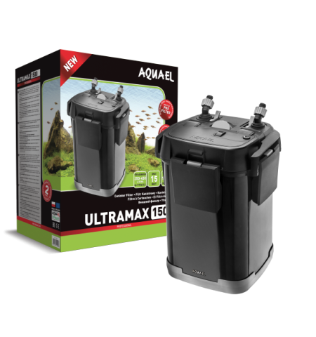 ULTRAMAX 1500 AQUAEL FILTRO ESTERNO 16W 250 - 450 L